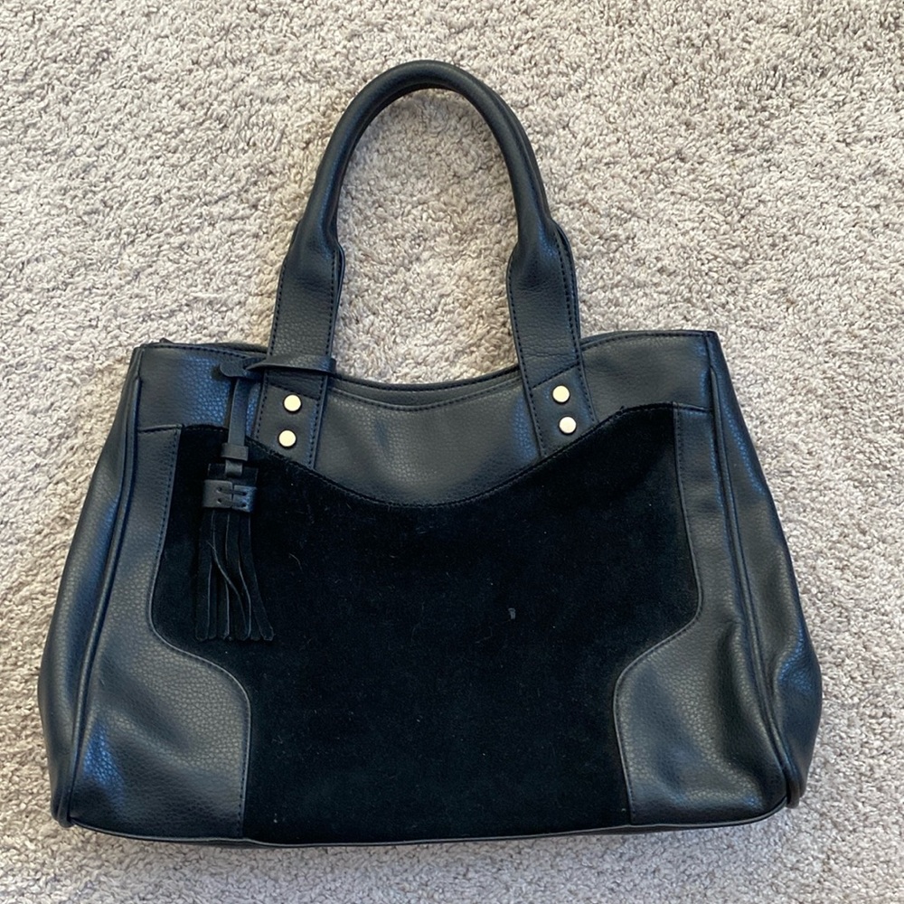 Sole Society Black with leopard print interior